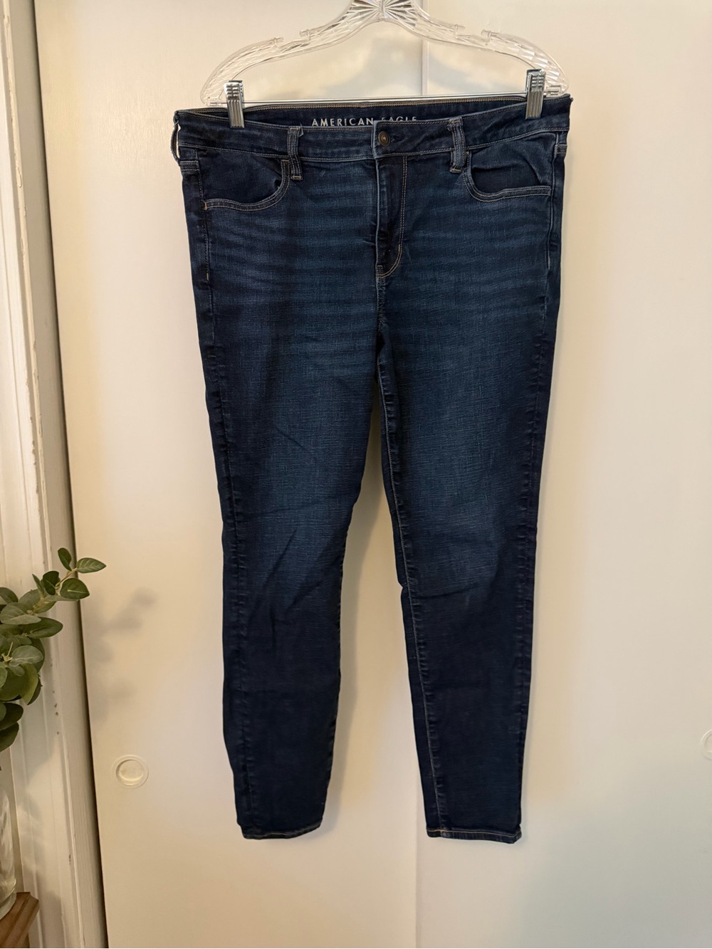 American Eagle Outfitters Navy Skinny Jeans for Women